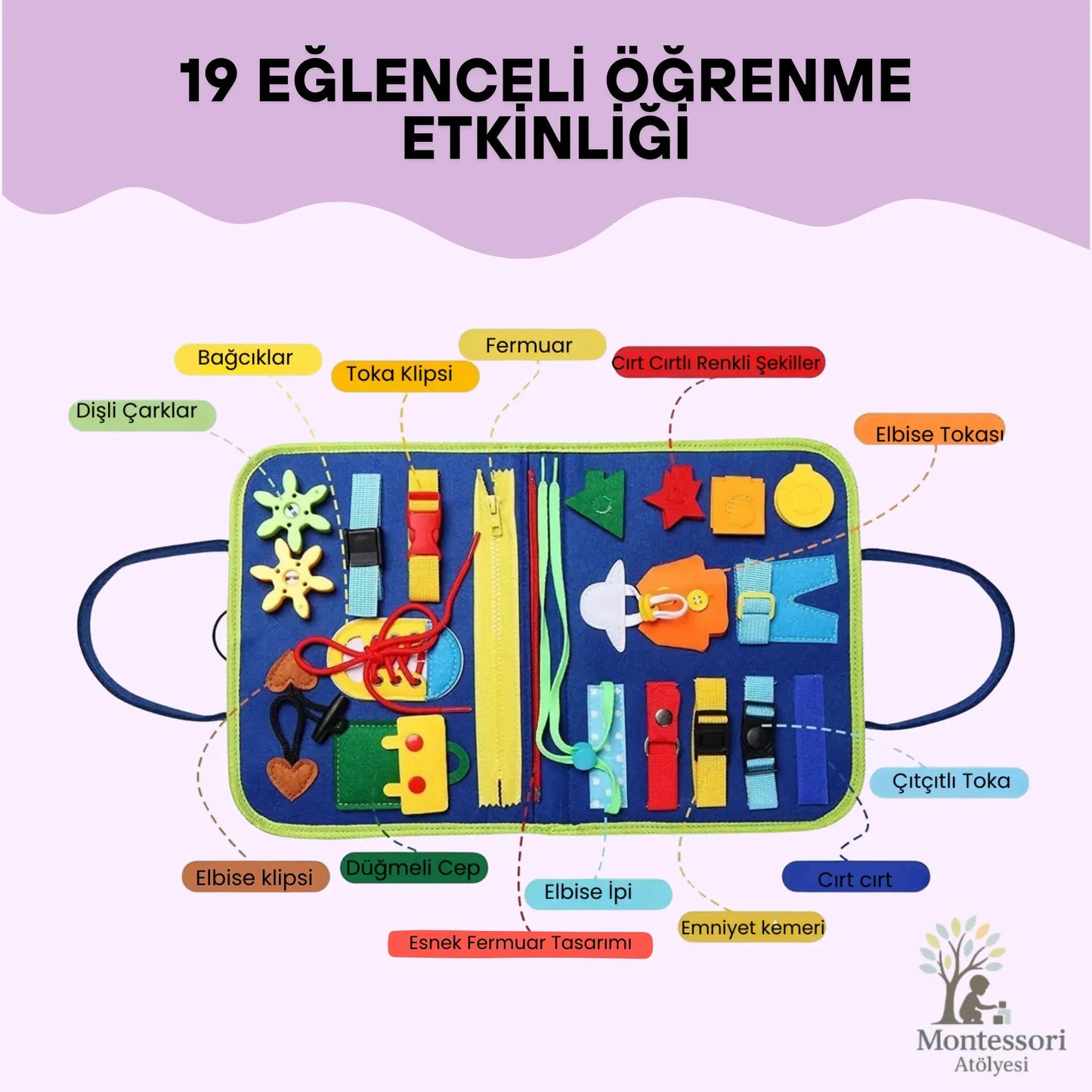 Montessori Aktivite Panosu