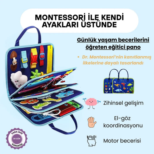 Montessori Aktivite Panosu