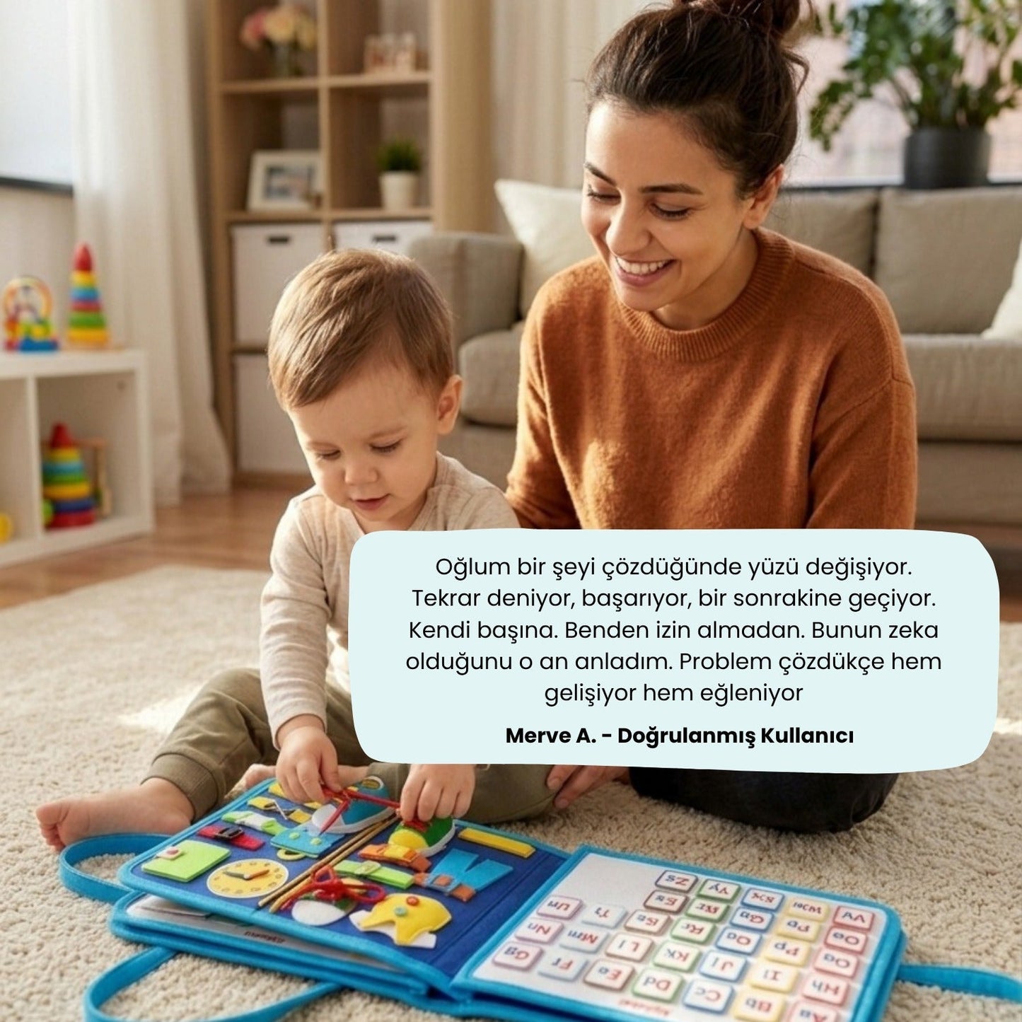 Montessori Aktivite Panosu